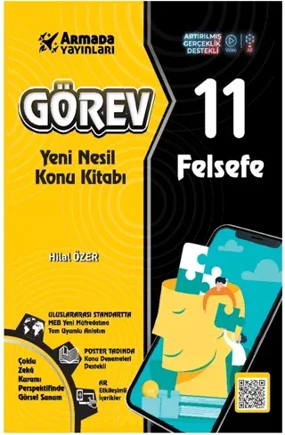 Armada Yayınları 11. Sınıf Felsefe Görev Yeni Nesil Konu Kitabı