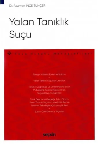 Yalan Tanıklık Suçu