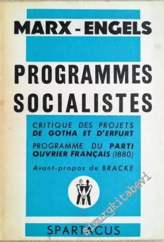 Critique des Programmes Socialistes de Gotha et d'Erfurt -        1971