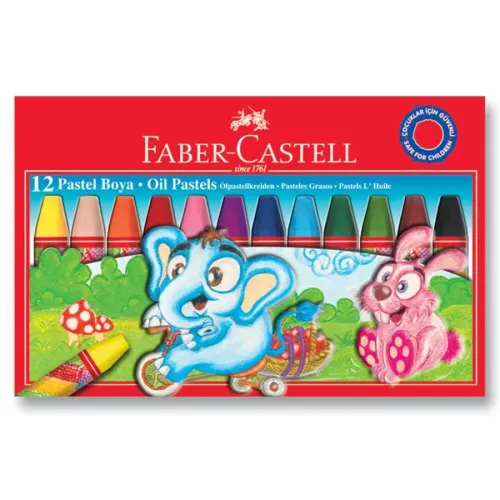Faber-Castell Pastel Boya 12li