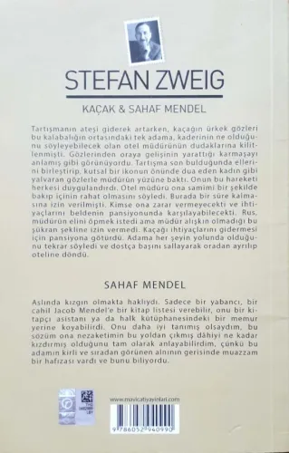 Kaçak & Sahaf Mendel Stefan Zweig Mavi Çatı Yayınları