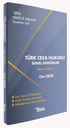 Türk Ceza Hukuku Genel Hükümler Konu Anlatımı