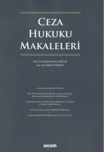Ceza Hukuku Makaleleri