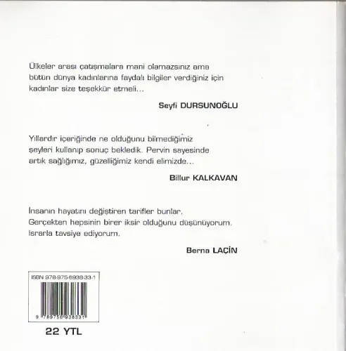 Güzellik Sırları (Yazardan İthaflı İmzalı) Pervin Bulgak Sis Yayıncılı