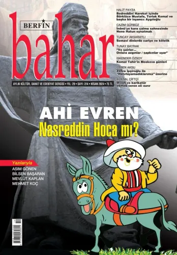 Berfin Bahar Aylık Kültür Sanat Ve Edebiyat Dergisi Sayı: 314