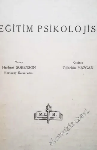 Eğitim Psikolojisi -