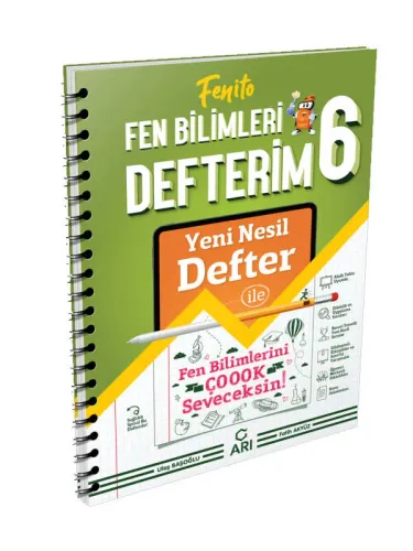 KELEPİR Arı Yayınları 6. Sınıf Fen Bilimleri Defterim Fenito