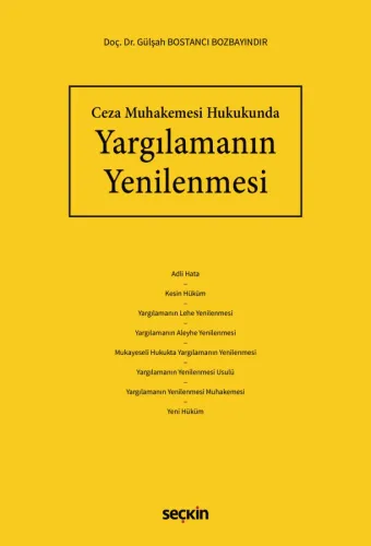 Yargılamanın Yenilenmesi
