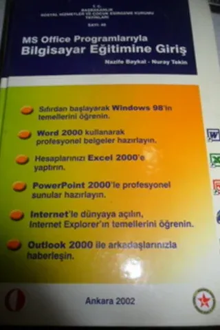 MS Office Programlarıyla Bilgisayar Eğitimine Giriş