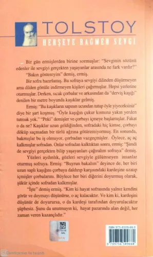 Her Şeye Rağmen Sevgi Tolstoy Arkhe Yayınları %50 indirimli