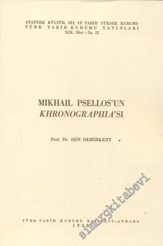 Mikhail Psellos'un Khronographia'sı -        1992