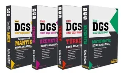 Tasarı DGS Konu Anlatımlı Modüler Set 2019