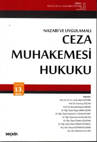 Ceza Muhakemesi Hukuku