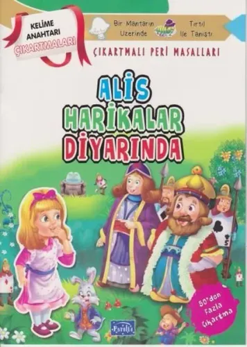 Alis Harikalar Diyarında - Çıkartmalı Peri Masalları