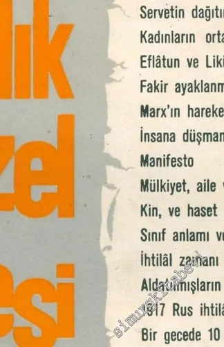 İnsanlık Zelzelesi: Komünizmin Tarihi Hikayesi, Amaçları ve Tezatları -        1967