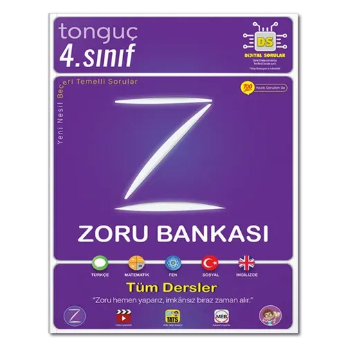 Tonguç Akademi 4. Sınıf Tüm Dersler Zoru Bankası