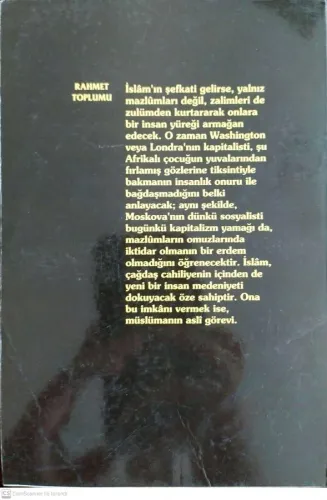 Rahmet Toplumu Ahmed Taşgetiren Erkam Yayınları