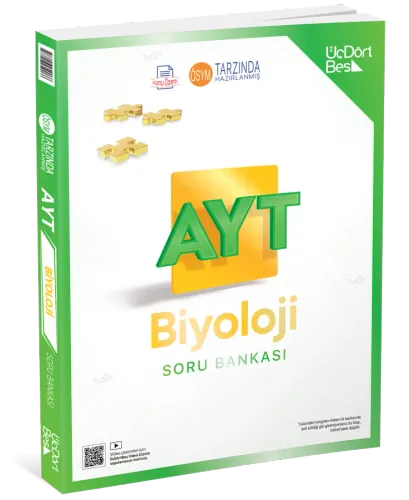 Üçdörtbeş AYT Biyoloji Soru Bankası