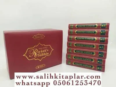 Riyazüs Salihin  8 Cilt Takım Küçük Boy - LÜKS Sempatik Cep Boy