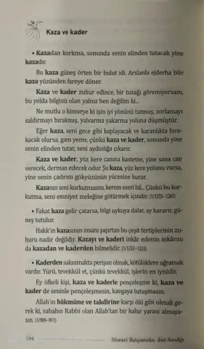 Mesnevi Bahçesinden İnci Sandığı
