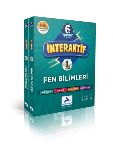 PARAF 6.SINIF İNTERAKTİF FEN B. ETKİN. ÇALIŞMA KİT