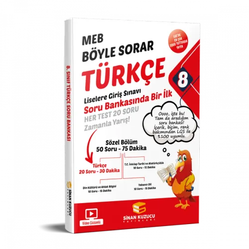 Meb Böyle Sorar 8.Sınıf Türkçe Soru Bankası