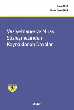 Vasiyetname ve Miras Sözleşmesinden Kaynaklanan Davalar