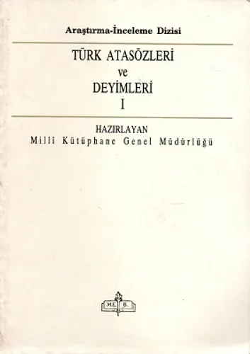 Türk Atasözleri ve Deyimleri 1-2 Takım Kitap