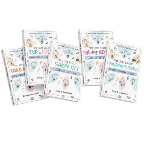 Çocuklar İçin Psikolojik Destek Seti 5 Kitap