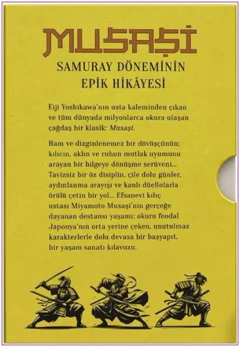 Musaşi: Eser Alt Başlığı: Samuray Döneminin Epik Hikâyesi 7 KİTAP TAKI