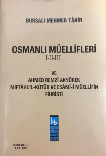 Osmanlı Müellifleri 1-2-3