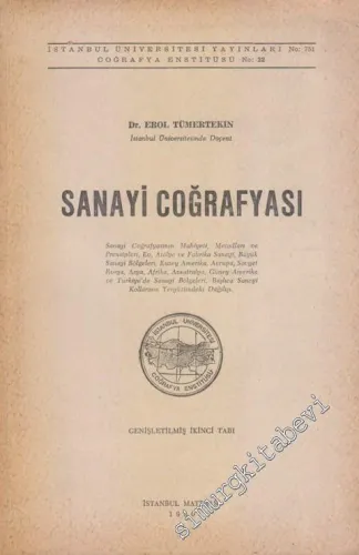 Sanayi Coğrafyası -        1960