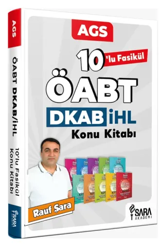 Şara Akademi 2026 ÖABT MEB-AGS Din Kültürü ve Ahlak Bilgisi Konu Anlatımlı Modüler Set