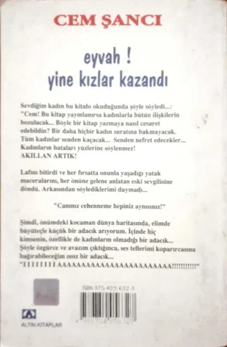 Eyvah! Yine Kızlar Kazandı Cem Şancı Altın Kitaplar