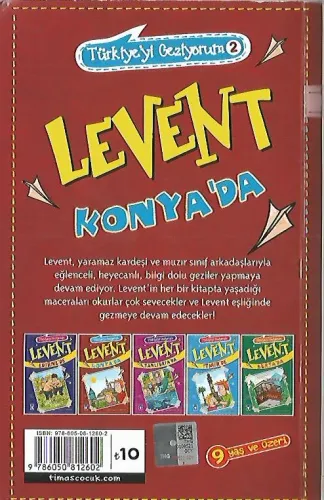 Türkiye'yi Geziyorum Levent Konya'da Mustafa Orakçı Timaş Yayınları %4