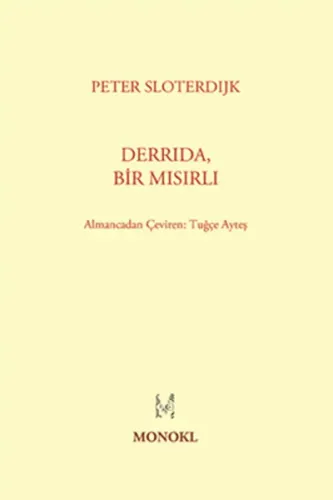 Derrida, Bir Mısırlı; Yahudi Piramidi Sorunu Üstüne