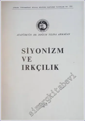Siyonizm ve Irkçılık -        1982