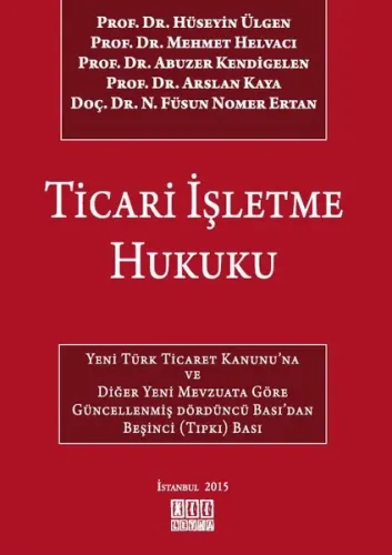 Ticari İşletme Hukuku