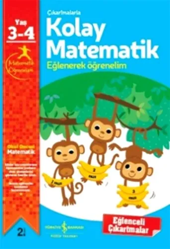 Çıkartmalarla Kolay Matematik (3-4 Yaş); Eğlenerek Öğrenelim