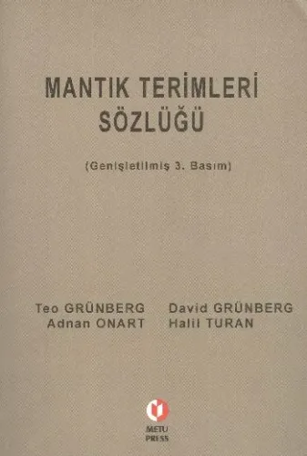 Mantık Terimleri Sözlüğü