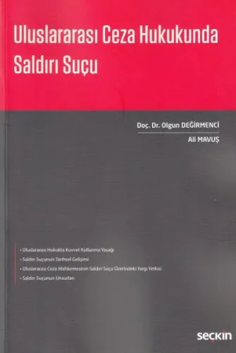 Uluslararası Ceza Hukukunda Saldırı Suçu