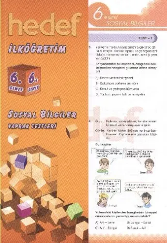 Hedef 6. Sınıf Sosyal Bilgiler Yaprak Testler