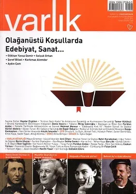 Varlık Aylık Edebiyat ve Kültür Dergisi Eylül 2016