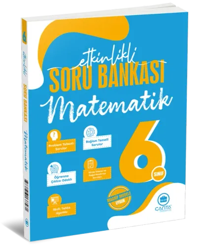 Çanta Yayınları 6. Sınıf Matematik Etkinlikli Kazanım Sıralı Soru Bank