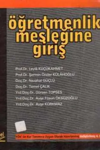 Öğretmenlik Mesleğine Giriş