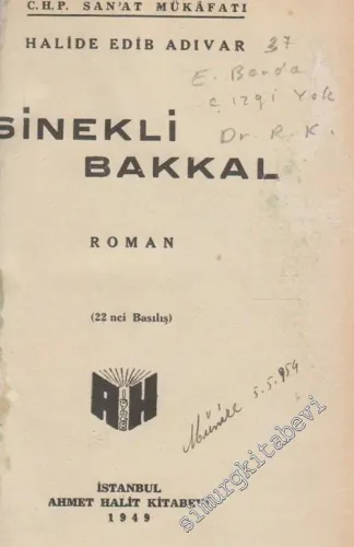 Sinekli Bakkal -        1949