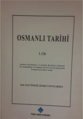 Osmanlı Tarihi I. Cilt
