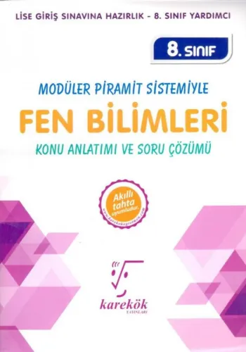 Karekök Yayınları 8. Sınıf LGS Fen Bilimleri Konu Anlatımlı