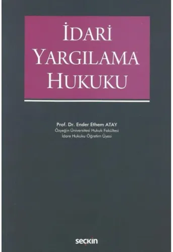 İdari Yargılama Hukuku