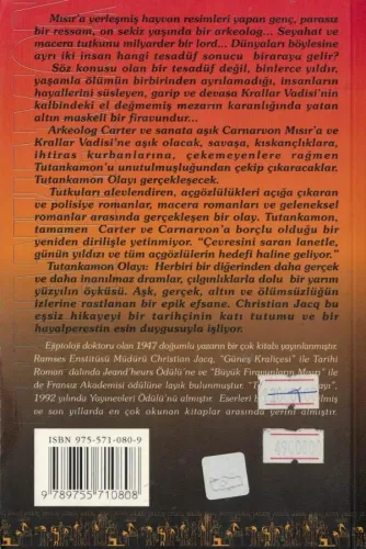 Tutankamon Olayı Christian Jacq Arion Yayınevi %50 indirimli